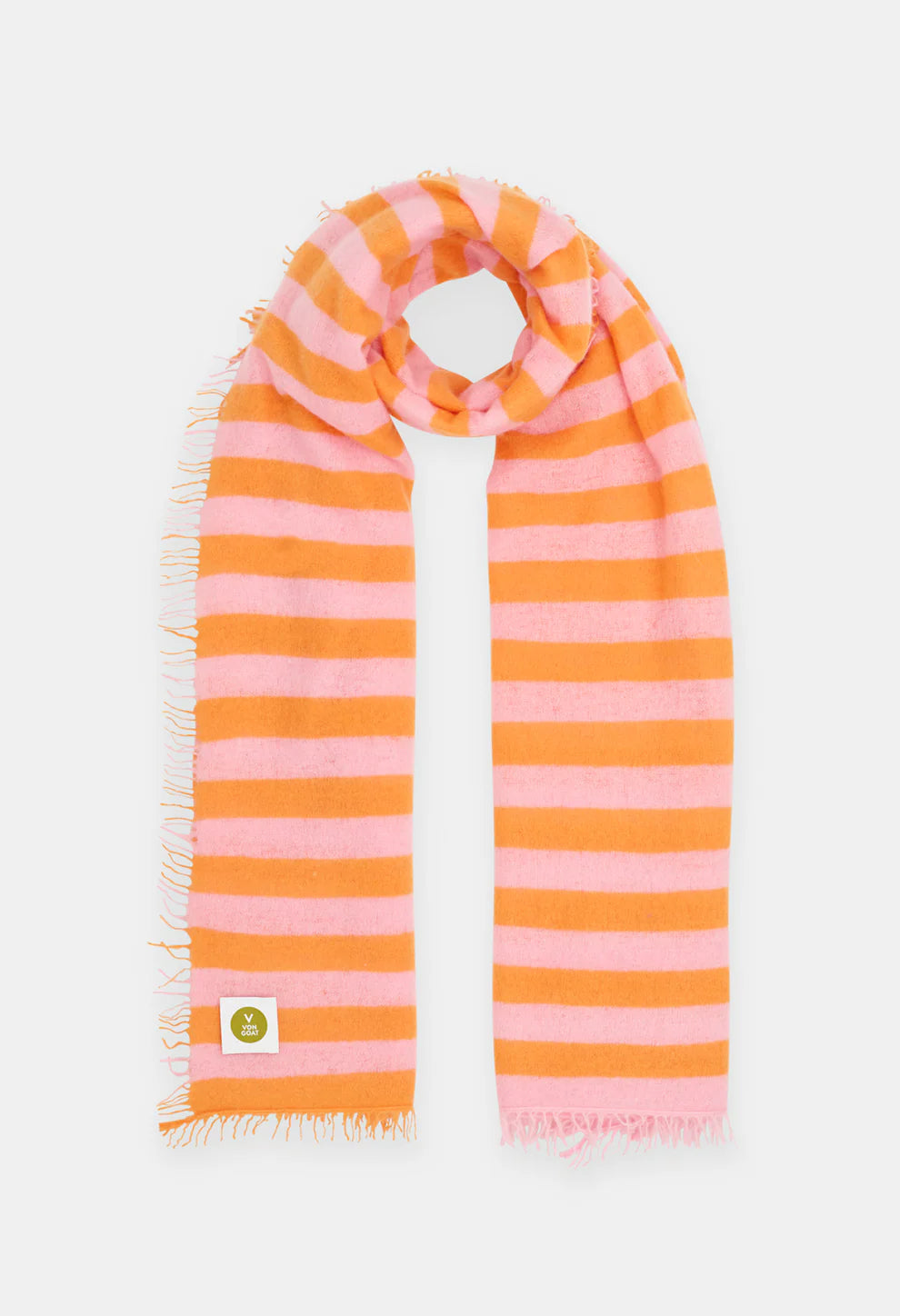 Kaschmir-Schal Carrot Curl/Pink Tulle