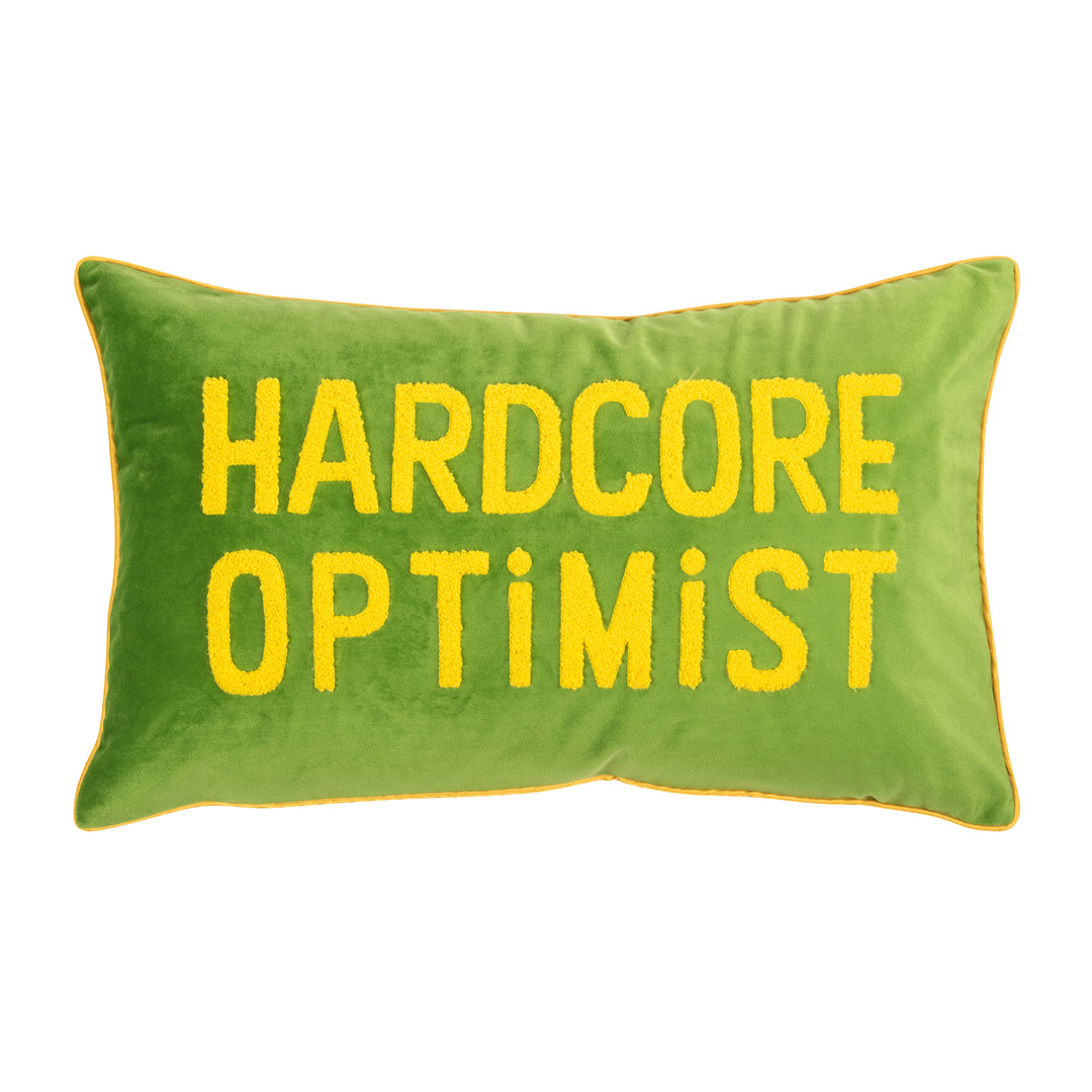 Kissen Letters HARDCORE OPTIMIST
