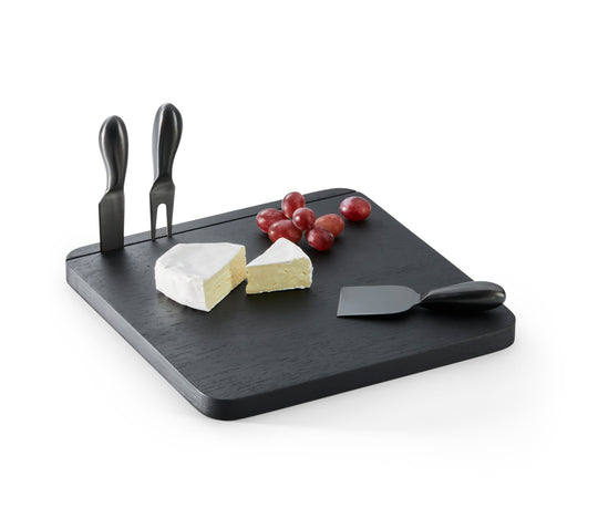 FROMAGE Käsebrett mit 3 Messern