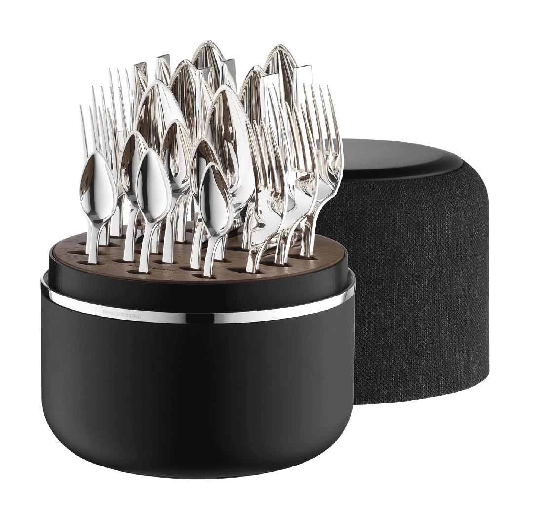 THE BOX Riva 24 tlg. Besteck 150 g versilbert