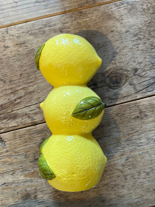 Vase Zitronen