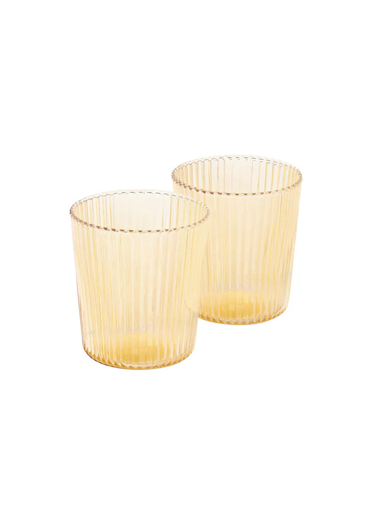 RIBBED GlassesTrinkgläser 2er-Set