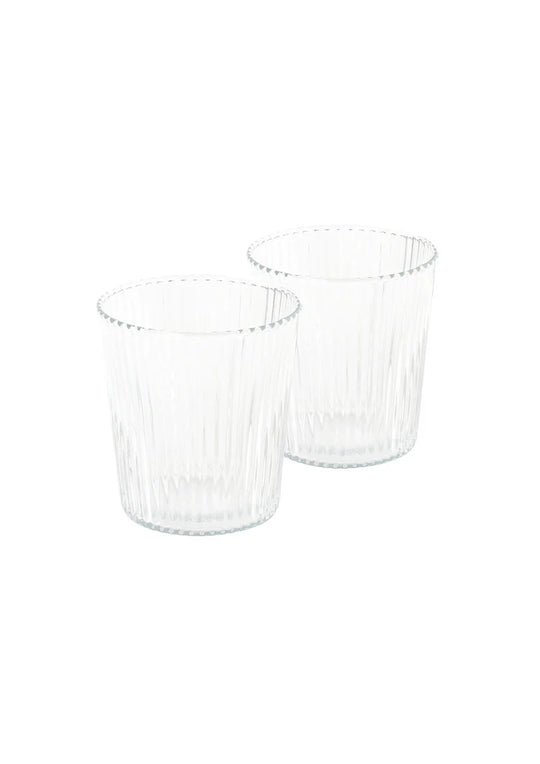 RIBBED GlassesTrinkgläser 2er-Set